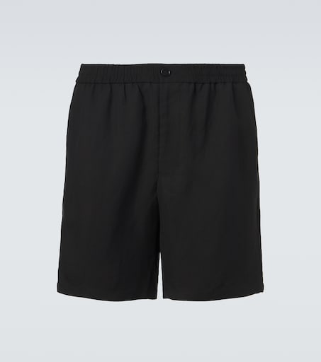 AMI Paris Ami De Cœur gabardine shorts