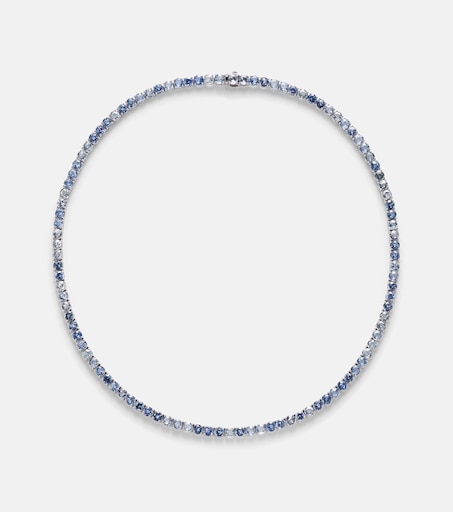 Pastello Ocean Breeze 18kt white gold necklace with sapphires