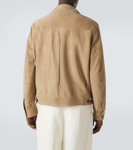 ZEGNA 스웨이드 자켓