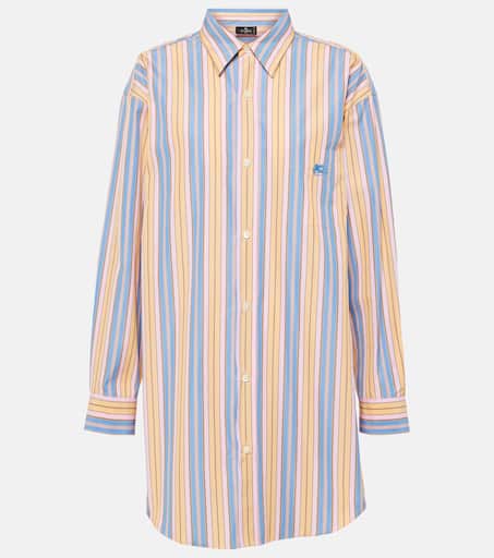 Tシャツ・カットソー ETRO BLOUSE WITH STRIPE PATTERN (WRIA0006_99TR546S8450) ETRO Striped cotton-poplin shirt | THE OUTNET