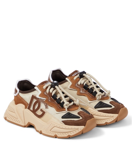 Daymaster DG sneakers in brown - Dolce Gabbana Kids | Mytheresa