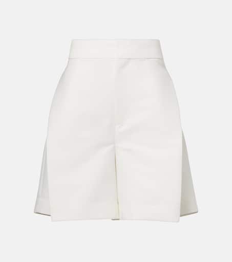 ショートパンツ VICTORIA BECKHAM Women Shorts  Burmudas 1424WTR004763I 1 Bl Cream Tailored Shorts by Victoria Victoria Beckham | Rent