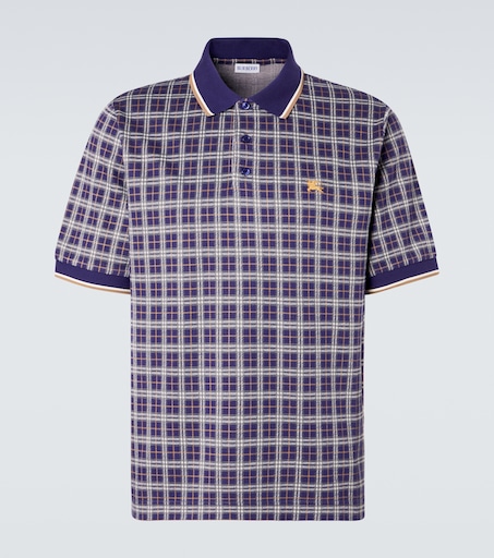Burberry Checked polo shirt
