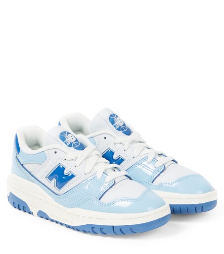 550 leather sneakers in blue - New Balance Kids | Mytheresa 