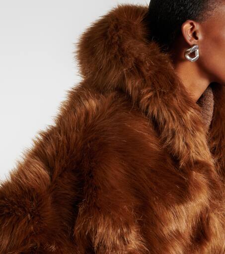 Vicinity cropped faux fur jacket – On Sale Now with Up to 38% Off