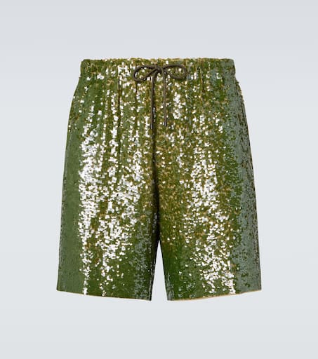 【関税込み】DRIES VAN NOTEN POMY' BERMUDA SHORTS Black pomy bis shorts Dries van noten - women - DRIES VAN