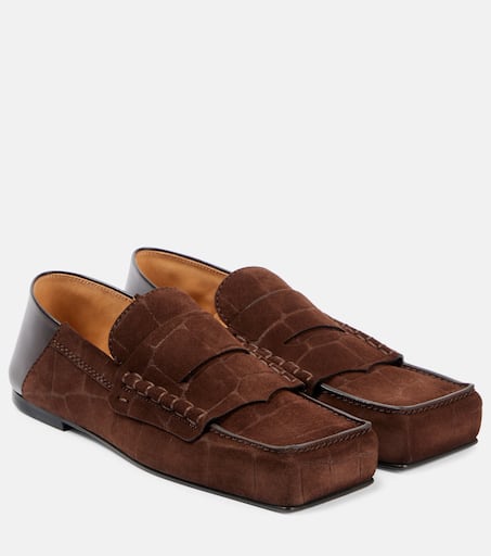 ローファー・オックスフォード JACQUEMUS Woman Loafers Brown 243FO1474355 830 JACQUEMUS - Carré loafers | Leam Roma - Luxury Shopping Online