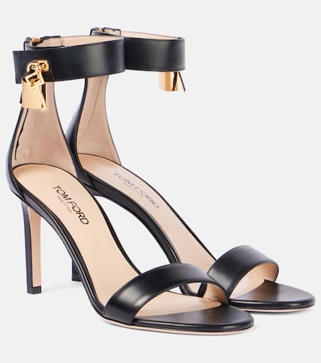 【関税＆送料込み】Tom Ford Padlock Sandals TOM FORD Padlock Leather Sandals | Gold | FARFETCH
