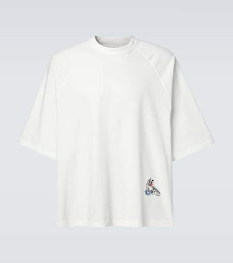 Tシャツ・カットソー BOTTEGA VENETA Cream cotton blend shirt (819885V3YS0 7098) Bottega Veneta Cream Cotton Blend Shirt | italist