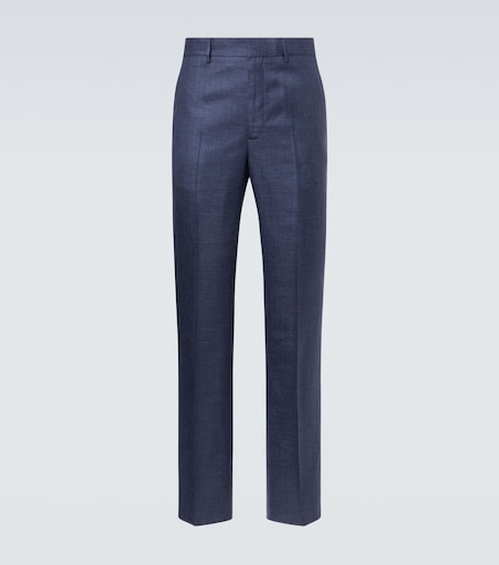 Gabriela Hearst Wool, silk, and linen suit jacket