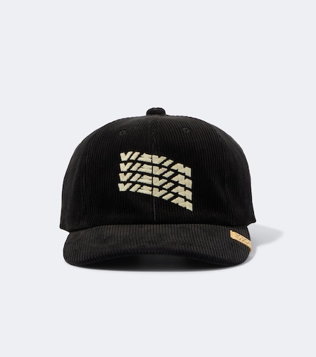 Excelsior II cotton corduroy baseball cap in black - Visvim