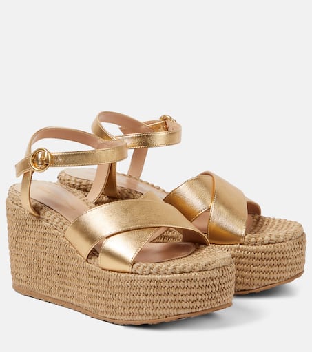 サンダル・ミュール GIANVITO ROSSI Women Sandals G15680 05RICMETMEK0 Gold P00911004.jpg