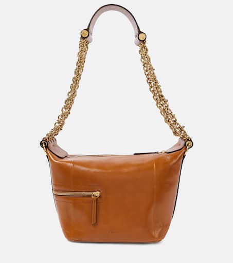 Camera Chain leather shoulder bag in black - Chloe | Mytheresa