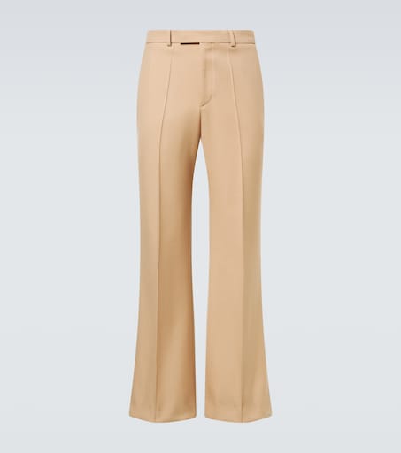 Valentino Virgin wool gabardine flared pants