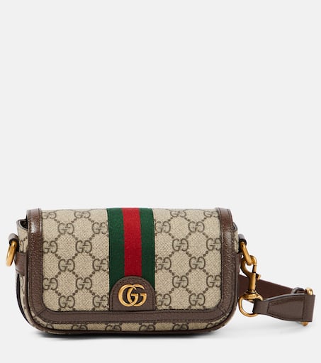 【完売間近】 Gucci Ophidia GG Shoulder Bag Brown Gucci - Ophidia GG Small Shoulder Bag in Brown Gucci