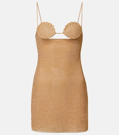 slim fit dress slacks Oh Polly Nude Aurora Embellished Bandeau Mini Dress In Almond UK 6