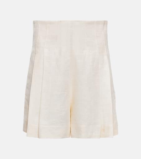 ショートパンツ CHLOE Women Shorts Burmudas CH25SPA12365 107 WHITE P00782237.jpg
