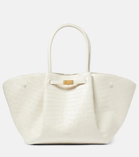 ★DeMellier★Tote The New York aus Leder The New York | Black Small Grain | DeMellier