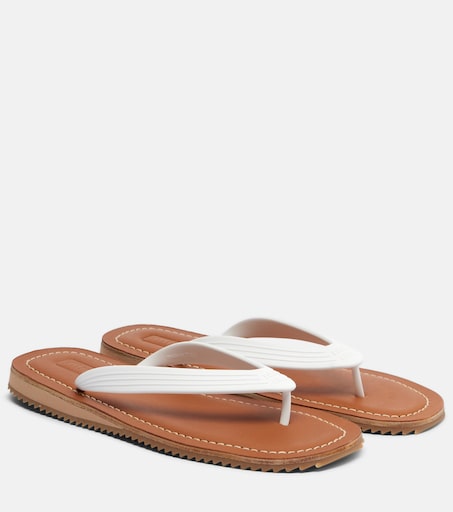 Thong sandals in white - Miu Miu | Mytheresa