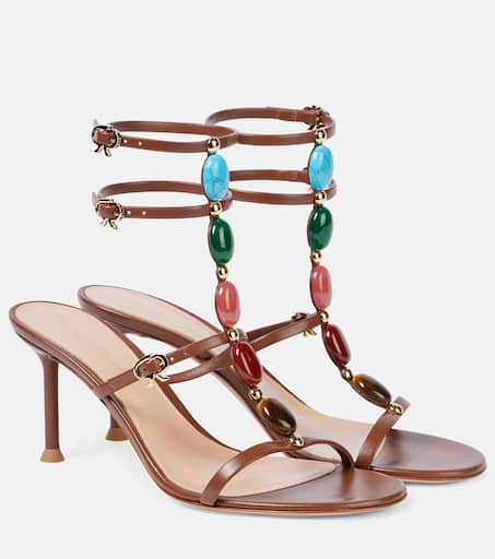 極美品 Gianvito Rossi ハイヒール メッシュ クリスタル Gianvito Rossi[ジャンヴィトロッシ] -KYOTO- | Micie.MIA
