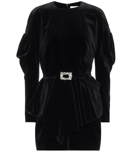 alexandre vauthier black velvet dress Alexandre Vauthier black velvet dress - BOPF