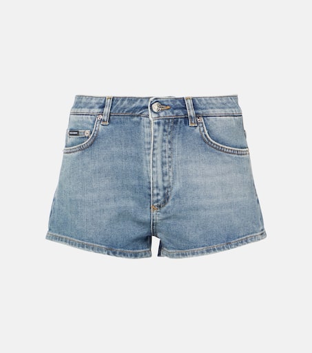 【関税&送料込】Dolce & Gabbana Denim Shorts Dolce & Gabbana - Teen Boys Light Blue Denim DG Shorts