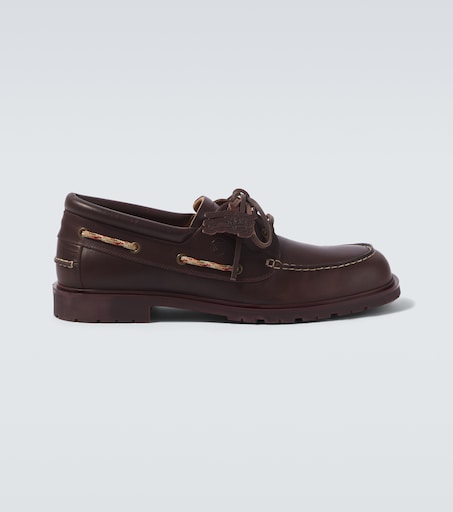 Burberry Leather boat shoes