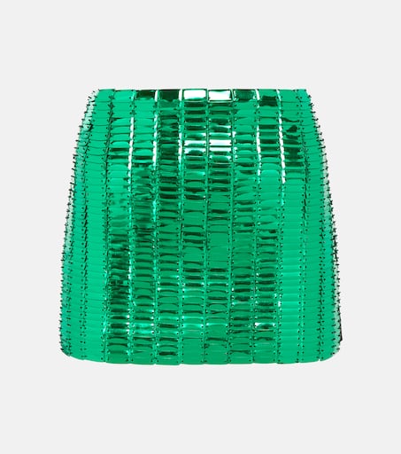 ミニスカート THE ATTICO Women Mini Skirts 250WCR00136017 GREEN Fay'' green mini skirt for Women | THE ATTICO®