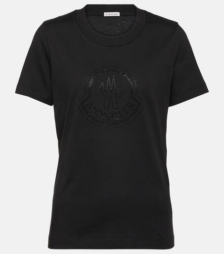Moncler large logo t shirt hotsell