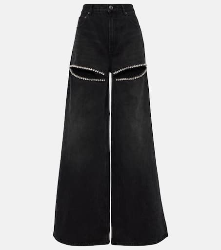 【新品】Midlize Wide Denim blackブラックデニム 36 New Midlize Wide Denim black black denim 36