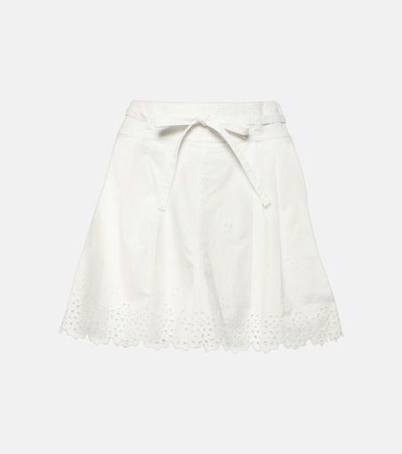 Shorts Sabine aus Baumwolle in Weiß - Ulla Johnson | Mytheresa