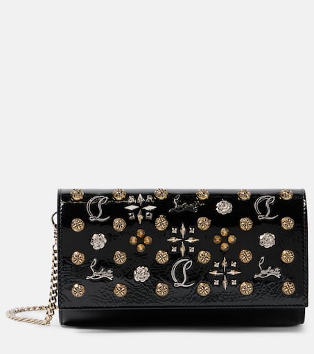 Christian Louboutin正規品/関税送料込み Paloma Chain Bag Paloma - Chain wallet - Grained calf leather and spikes