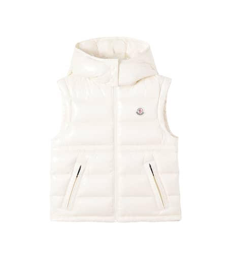 MONCLER ARLETTE GILET ジレ　ベスト　フレア　ホワイト MONCLER ARLETTE GILET ジレ ベスト フレア ホワイト MONCLER ARLETTE