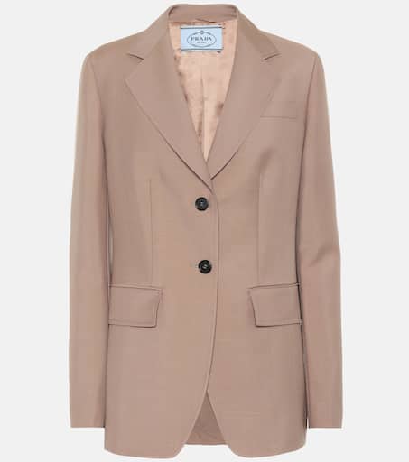 Tagged New] HYKE Mohair Double-Breasted Coat