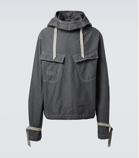 MAISON MARGIELA★素敵！Pendleton checked cotton-terry hoodie x Pendleton checked cotton hoodie in grey - Maison Margiela