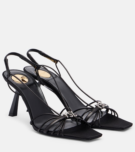 Jerry leather slingback sandals