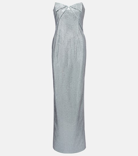 smock evening dress 1930s Plum Silk Smock Bias Gown main image 0