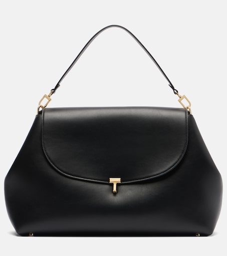 T-Lock Medium leather tote bag