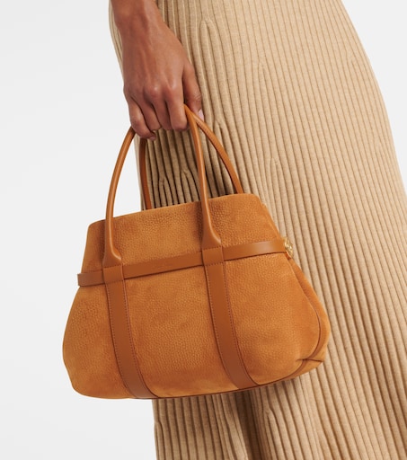 LOROPIANA 기에라 스몰 레더 토트 백