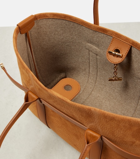 LOROPIANA 기에라 스몰 레더 토트 백