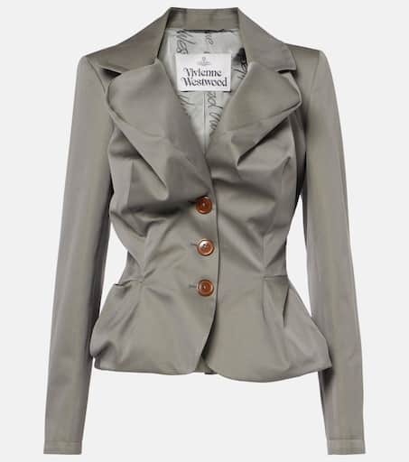 VIVIENNE WESTWOOD ジャケット 25 Draped wool jacket1065075 VIVIENNE WESTWOOD ジャケット 25 Draped wool jacket1065075