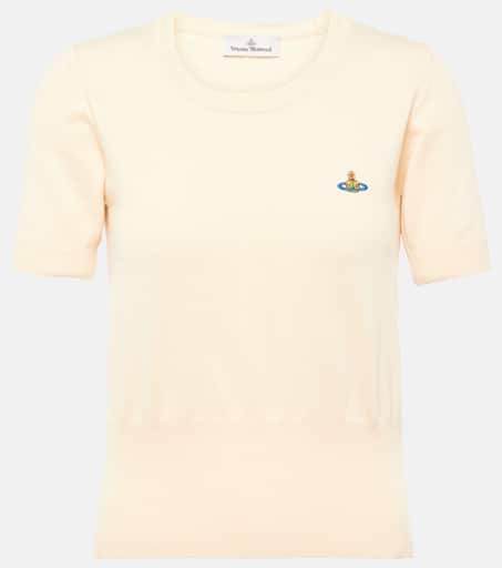 関税送料込☆【Vivienne Westwood】BEA 半袖ニット 国内即発】Vivienne Westwood BEA タートルネック 半袖ニット
