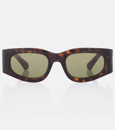 Interlocking G rectangular sunglasses in multicoloured - Gucci