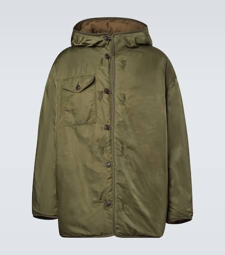 Greely Corps reversible down parka in green - Visvim | Mytheresa