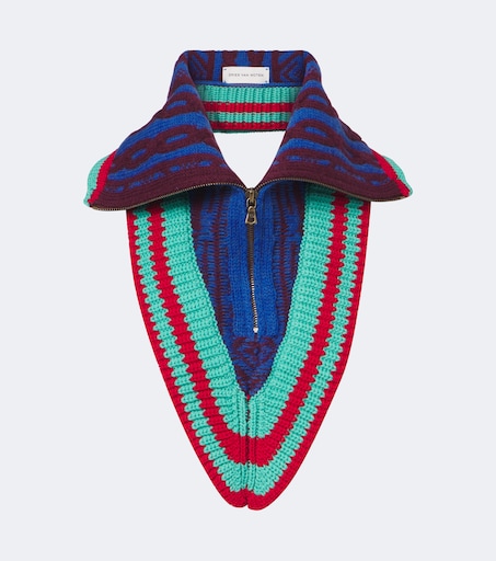 Wool collar in multicoloured - Dries Van Noten | Mytheresa
