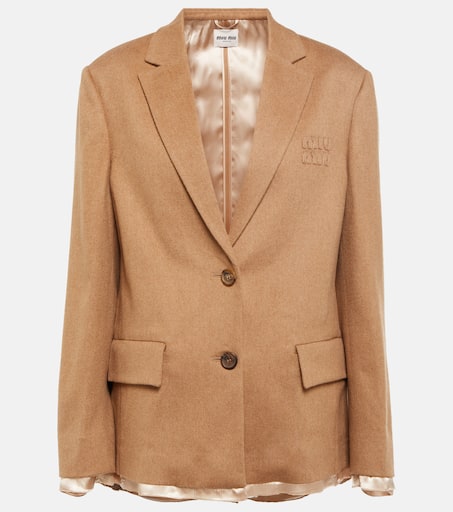 MIU MIU | CAMEL HAIR DOUBLE-BREASTED COAT コート MIU MIU | CAMEL HAIR DOUBLE-BREASTED COAT コート (MiuMiu