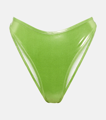 Coolio lamé bikini bottoms