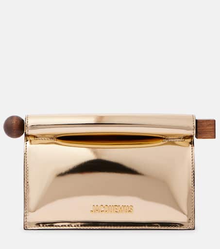 【関税込み】JACQUEMUS ブラック The small Rond Carre クラッチ P00949862.jpg