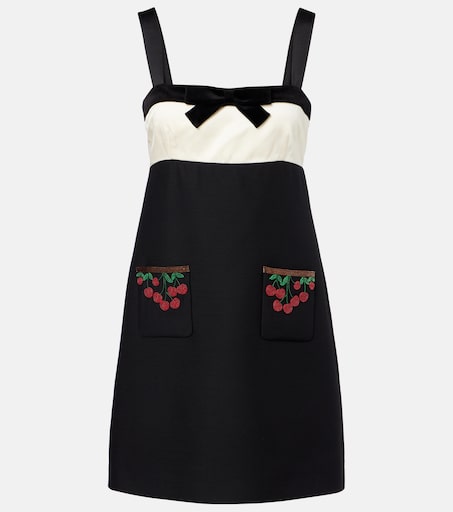 how to style a black leather dress Hunter Bell Black and White Louise Dress Black and White / S