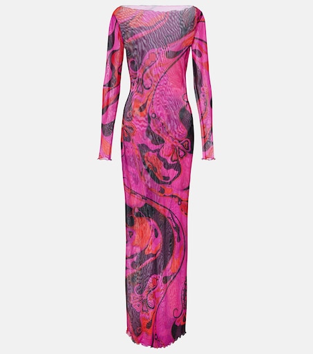 emilio pucci dresses Emilio Pucci // Yellow & Multicolour Printed Embellished Dress – VSP  Consignment